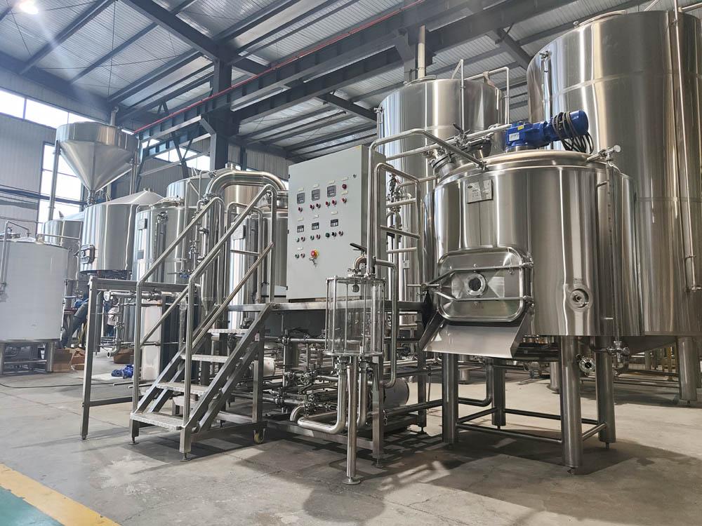 1000L Semi-Automatic 2-Vessel Brewhouse